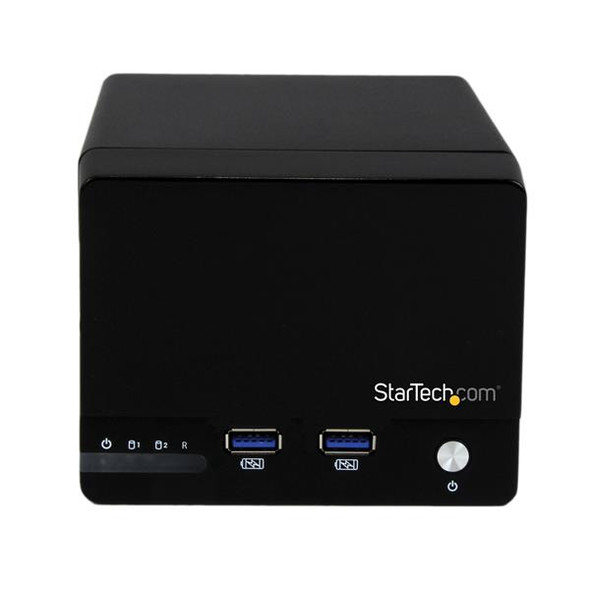 StarTech.com USB 3.0 Dual 3.5in SATA III Hard Drive RAID Enclosure with Fast Charge USB Hub & UASP S352BU33HR 065030858052