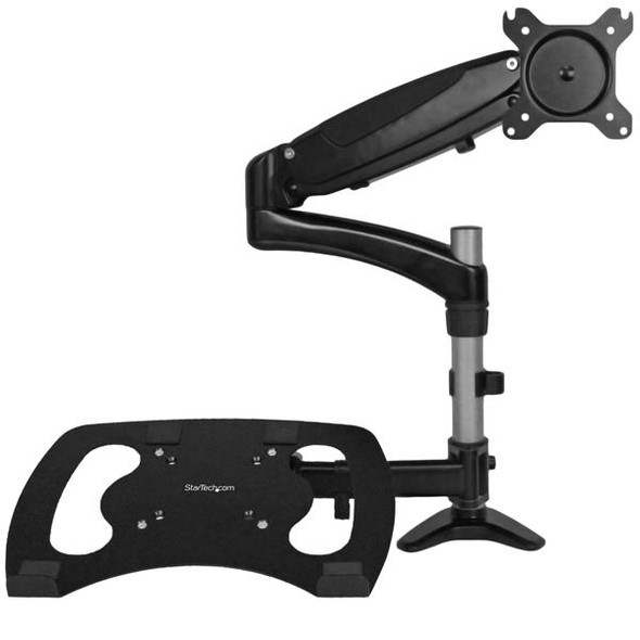 StarTech.com Single-Monitor Arm - Laptop Stand - One-Touch Height Adjustment 41717