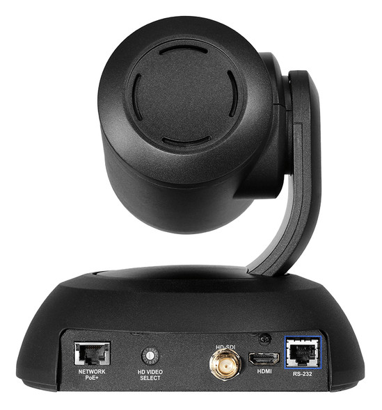 Vaddio RoboSHOT 30E SDI 8.57 MP Black 1920 x 1080 pixels 60 fps CMOS 25.4 / 2.5 mm (1 / 2.5") 999-99330-000 840077503413