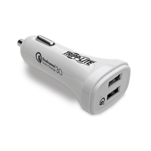 Tripp Lite U280-C02-S-QC3U Dual-Port USB Car Charger, Quick Charge - Dual USB-A 3.0, UL 2089 Certified U280-C02-S-QC3U 037332218230