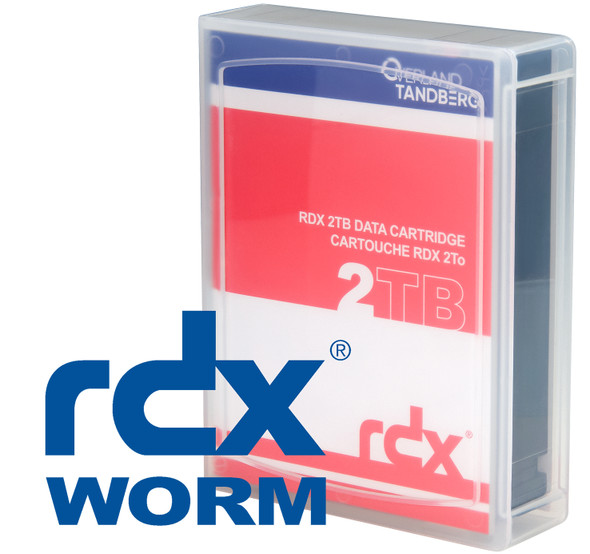 Overland-Tandberg RDX 2.0TB WORM Cartridge (single) 8869-RDX 712880988698