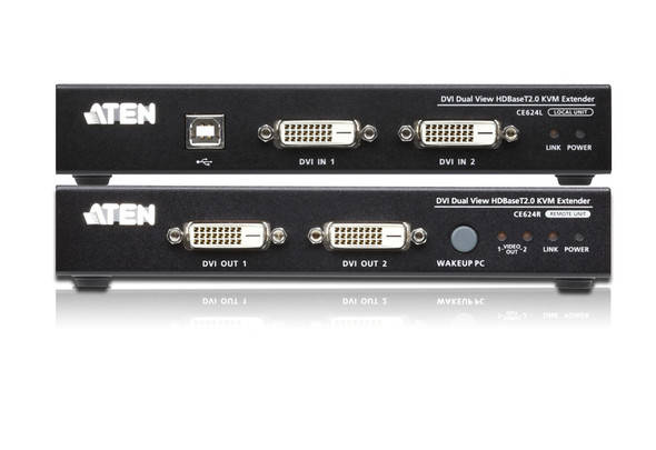 ATEN CE624 KVM extender Transmitter & receiver CE624 672792007187