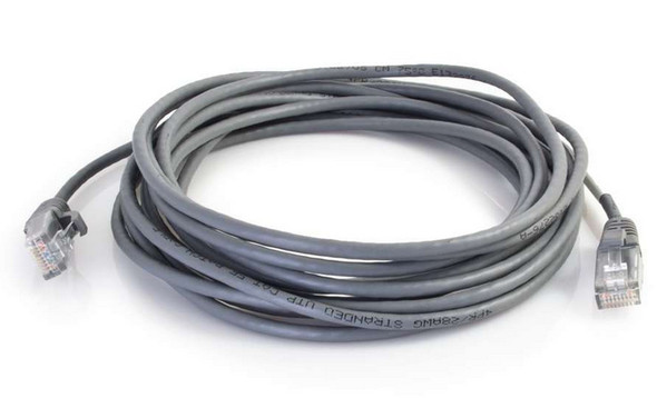 C2G 7ft. Cat5e UTP networking cable Grey 2.133 m U/UTP (UTP) 01044 757120010449