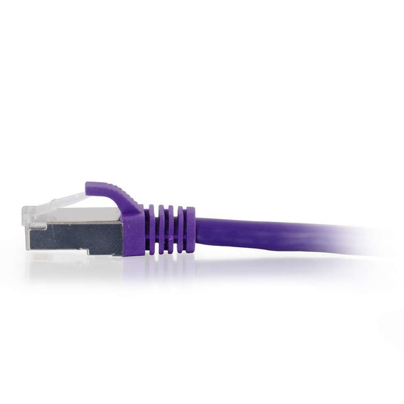 C2G 5ft Cat6 networking cable Purple 1.52 m S/FTP (S-STP) 00901 757120009016