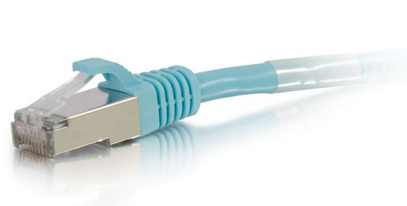 C2G 15ft. Cat6a RJ-45 networking cable Blue 4.57 m S/FTP (S-STP) 00752 757120007524