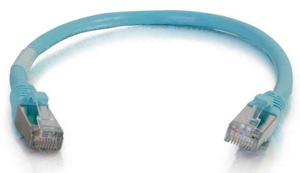 C2G 3ft. Cat6a RJ-45 networking cable Blue 0.91 m S/FTP (S-STP) 00742 757120007425