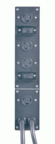 APC Service Bypass Panel- 200/208/240V power distribution unit (PDU) Black SBP6KRMT2U 731304212607