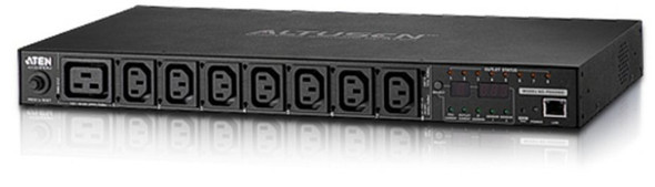 ATEN PE6208 power distribution unit (PDU) 8 AC outlet(s) 1U Black PE6208A 672792400940