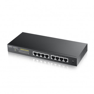 Zyxel GS1900-8HP network switch Managed Gigabit Ethernet (10/100/1000) Power over Ethernet (PoE) Black GS1900-8HP 760559120993