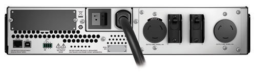 APC Smart-UPS 3000VA RM 2U LCD 208V 3 kVA 2700 W 2 AC outlet(s) SMT3000RMT2U 731304279556