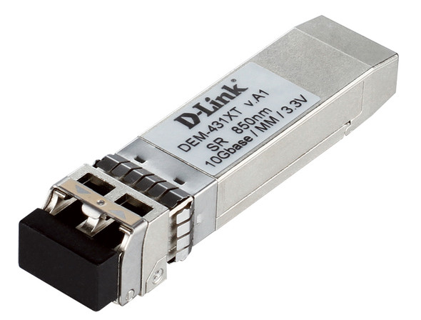 D-Link DEM-431XT network transceiver module Fiber optic 10000 Mbit/s SFP+ 850 nm DEM-431XT 790069353123