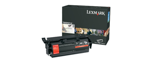 Lexmark T65x High Yield Print Cartridge toner cartridge Original T650H21A 734646064446