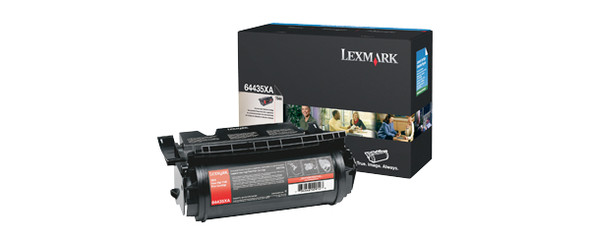 Lexmark T644 Extra High Yield Print Cartridge toner cartridge Original Black 64435XA 734646035552