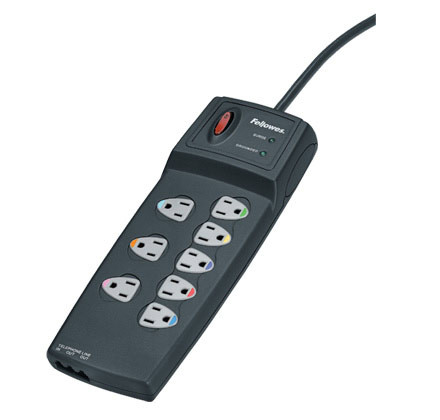 Fellowes Power Guard 8 AC outlet(s) 2.43 m 99112 077511991127