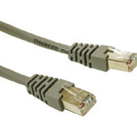 C2G 5ft Shielded Cat5E Molded Patch Cable networking cable Grey 1.525 m 27245 757120272458
