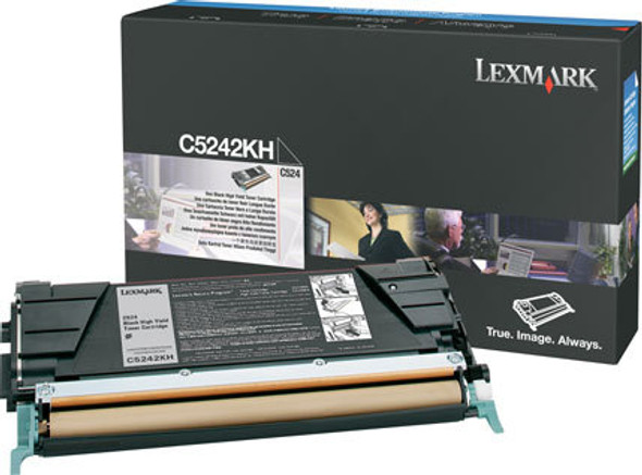 Lexmark Cyan High Yield for C524 toner cartridge Original C5242CH 734646396776