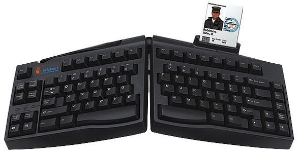 Goldtouch SC2.0 Ergonomic Smart Card keyboard QWERTY English Black GTS-0077 183238000155