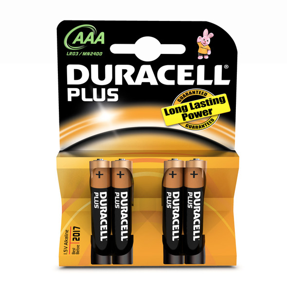 Duracell AAA Plus Single use battery Alkaline MN2400