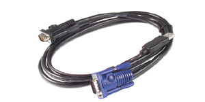 APC AP5257 KVM cable Black 3.66 m AP5257 731304221326
