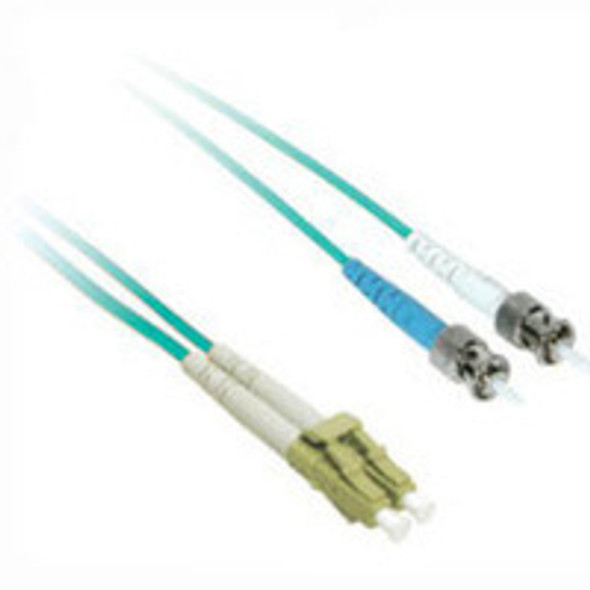 C2G 5m USA 10Gb LC/ST Duplex 50/125 Multimode Fiber Patch Cable fiber optic cable 196.9" (5 m) 21679 757120216797