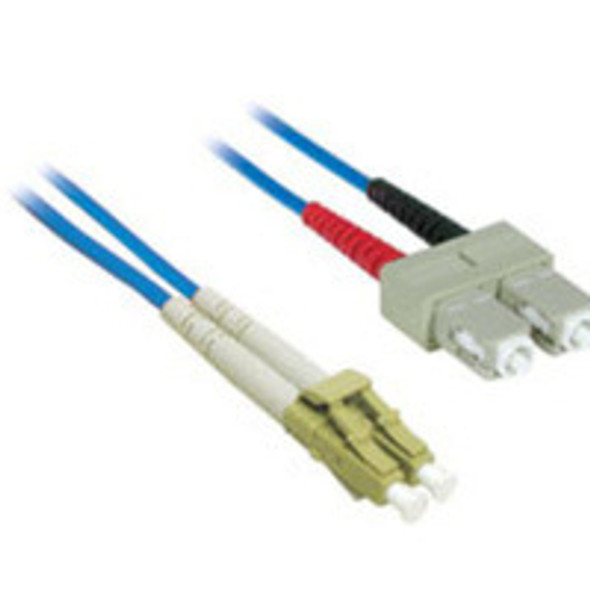 C2G 5m LC/SC Plenum-Rated Duplex 62.5/125 Multimode Fiber Patch fibre optic cable Blue 37548 757120375487