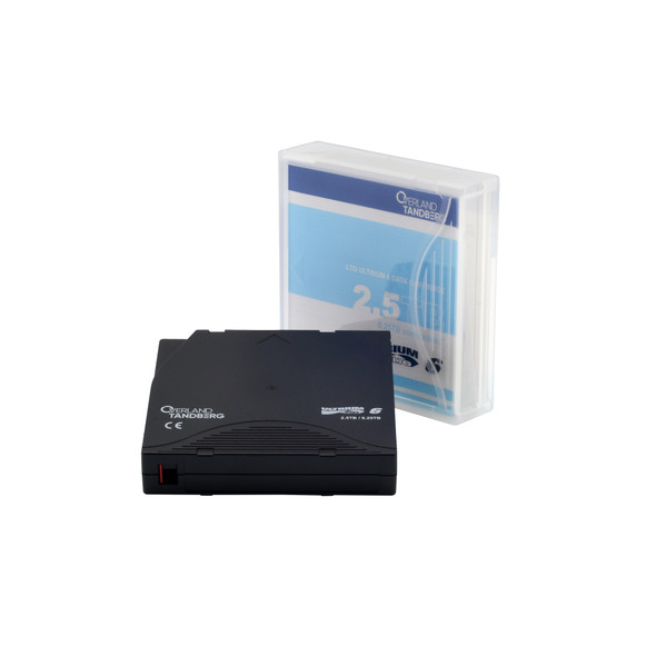 Overland-Tandberg LTO-6 Data Cartridges, 2.5TB, 6.25TB, un-labeled with case, 20-pack 434148 695057131731