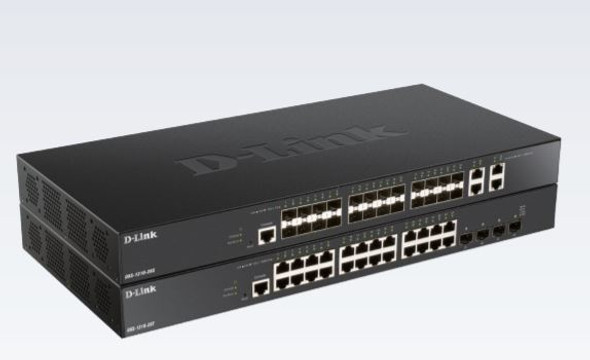 D-Link DXS-1210-28S network switch Managed 10G Ethernet (100/1000/10000) 1U Black DXS-1210-28S 790069456817