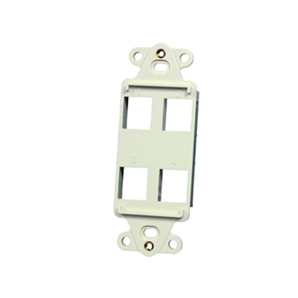 Legrand KSDS4 wall plate/switch cover White KSDS4 662875679165