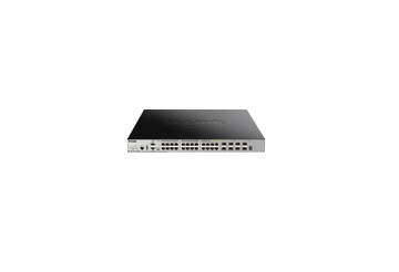 D-Link DGS-3630-28PC/SI network switch Managed L3 Gigabit Ethernet (10/100/1000) Power over Ethernet (PoE) Black, Grey DGS-3630-28PC/SI 790069435010