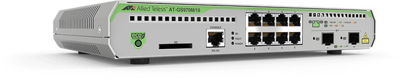 Allied Telesis GS970M/10 Managed L3 Gigabit Ethernet (10/100/1000) Grey AT-GS970M/10-10 767035211480