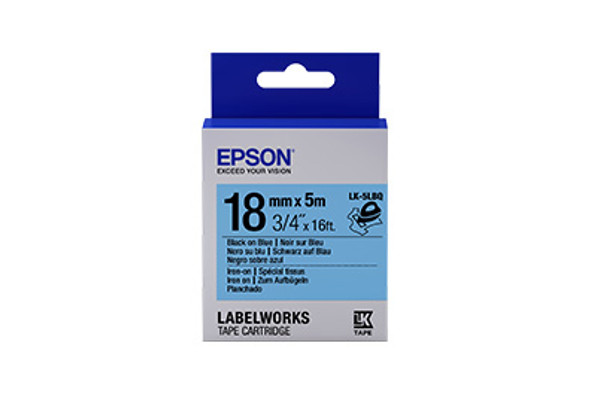 Epson LabelWorks Iron LK self-adhesive label Blue, Grey LK-5LBQ 010343927223