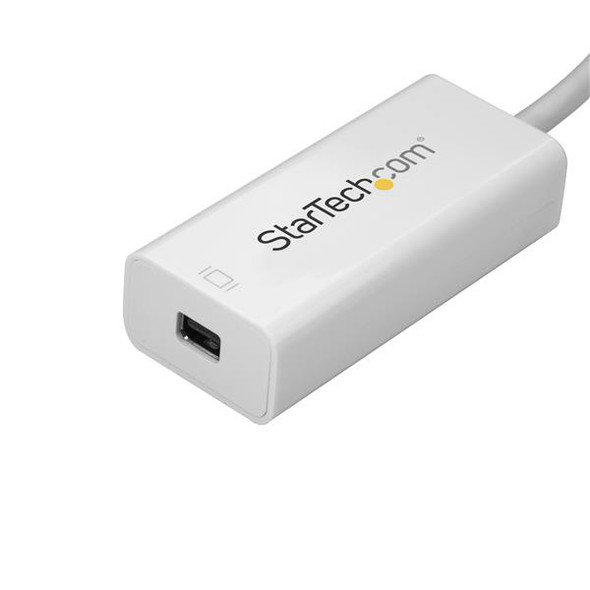 StarTech.com USB-C to Mini DisplayPort Adapter - 4K 60Hz - White 42801