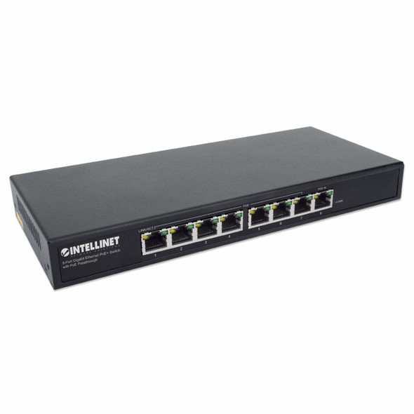 Intellinet 561679 network switch Gigabit Ethernet (10/100/1000) Power over Ethernet (PoE) Black 561679 766623561679