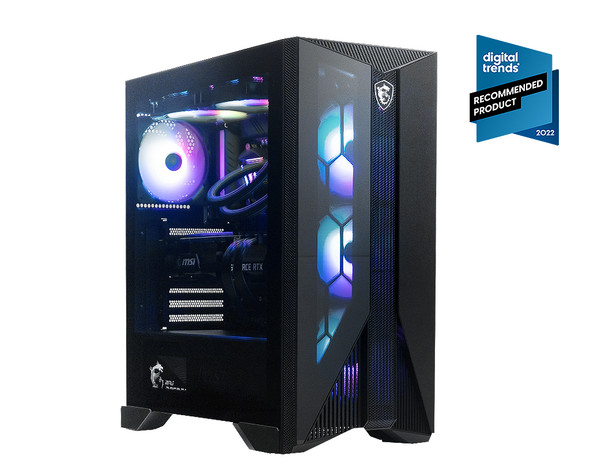 MSI Aegis RS 12TE-256US i7-12700KF Desktop IntelCore i7 64 GB DDR5-SDRAM 1000 GB SSD Windows 11 Home PC Black AERS12TE256 824142273739