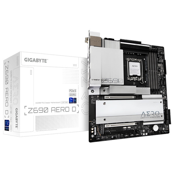 Gigabyte Z690 AERO D motherboard Intel Z690 Express LGA 1700 ATX Z690 AERO D 889523030257