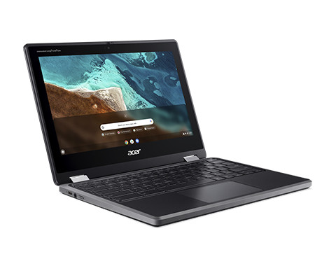 Acer Chromebook R722T-K95L A73 29.5 cm (11.6") Touchscreen HD ARM Cortex 4 GB LPDDR4x-SDRAM 32 GB Flash Wi-Fi 5 (802.11ac) Chrome OS Black NX.AZCAA.001 195133143523