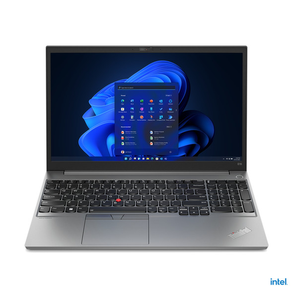 Lenovo ThinkPad E15 i3-1215U Notebook 39.6 cm (15.6") Full HD Intel Core i3 8 GB DDR4-SDRAM 256 GB SSD Wi-Fi 6E (802.11ax) Windows 11 Pro Metallic 21E6007AUS