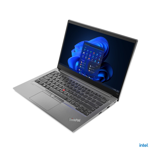 Lenovo ThinkPad E14 i7-1255U Notebook 35.6 cm (14") Full HD Intel Core i7 16 GB DDR4-SDRAM 256 GB SSD Wi-Fi 6E (802.11ax) Windows 11 Pro Metallic 21E30089US