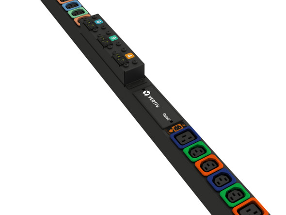 Vertiv U1073L power distribution unit (PDU) 30 AC outlet(s) 0U Black U1073L