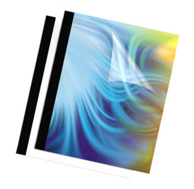 Fellowes Thermal Presentation Cover - 240 Sheet, Black Plastic 10 pc(s) 5257001