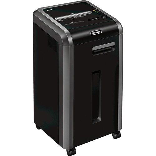 Fellowes C-225Ci paper shredder Cross shredding Black, Silver 3825001