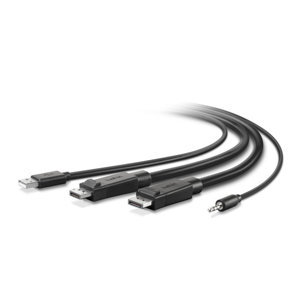 Belkin F1D9020B10T KVM cable Black 3 m F1D9020B10T 745883773206
