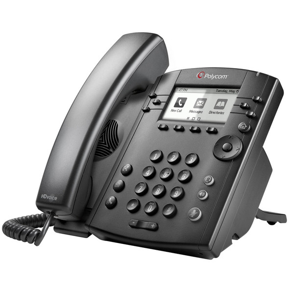 Poly VVX 301 DESKTOP PHONE,SKYPE,PO 2200-48300-019 610807857761