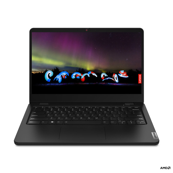 Lenovo 14w 3015e Notebook 35.6 cm (14") Touchscreen Full HD AMD 3000 4 GB DDR4-SDRAM 128 GB SSD Wi-Fi 6 (802.11ax) Windows 11 Pro Academic Black 82N80023US