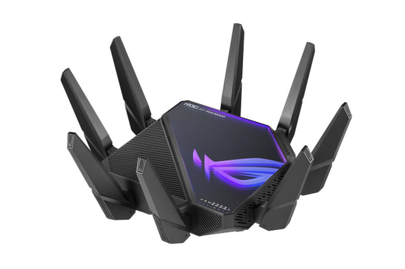 ASUS ROG Rapture GT-AXE16000 wireless router 10 Gigabit Ethernet Tri-band (2.4 GHz / 5 GHz / 6 GHz) Black GT-AXE16000 195553696173