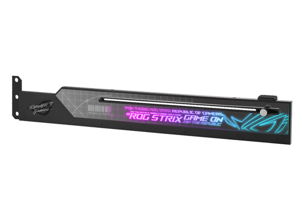 Asus ROG-STRIX-HOLDER 195553731782 rog strix graphics card holder (easily adjustable aura sync rgb lighting un