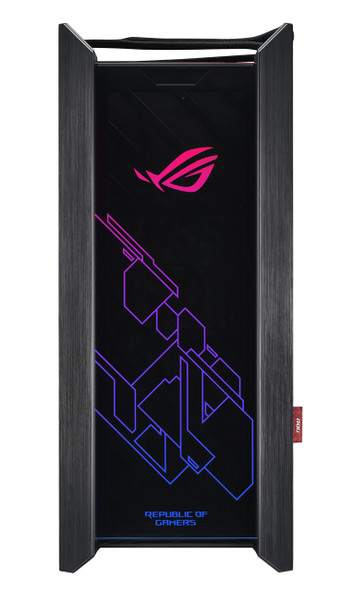 Asus GX601 ROG STRIX HELIOS CASE/BK/AL/WITH HANDLE 192876245774 blemished pkg e-atx, atx, micro-atx, mini-atx,aluminum, steel, tempered glass, a