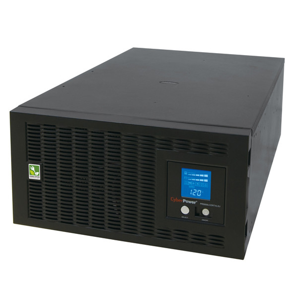 Cyberpower Systems PR5000LCDRTXL5UTAA  5000va/4000w, pure sine wave, 5u, nema l6-30p, 5 ( pr5000lcdrtxl5utaa
