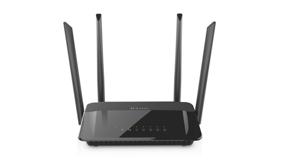 D-Link DIR-822 wired router Fast Ethernet Black 43809