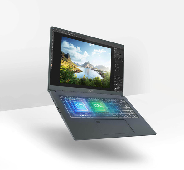 MSI Prestige 15 i7-1260P Notebook 39.6 cm (15.6") Full HD Intel Core i7 16 GB LPDDR4x-SDRAM 512 GB SSD NVIDIA GeForce RTX 3050 Ti Wi-Fi 6E (802.11ax) Windows 11 Pro Grey PRESTIGE 15 A12UD-005 824142279328